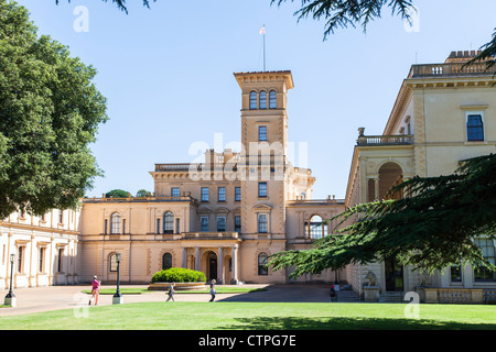 Osborne House, East Cowes, Isle of Wight, Hampshire, England, UK Stock Photo