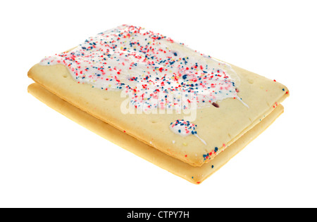 Iced toaster pastries Stock Photo