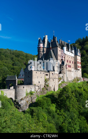 Burg Eltz castle near Mosel Valley in Germany Stock Photo