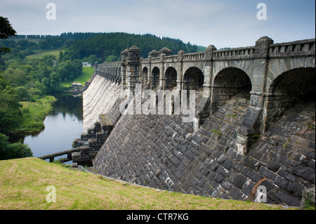 The Lake Vyrnwy dam Stock Photo