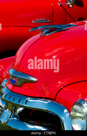 1954 Chevrolet 3100 Pickup Truck Hood Ornament Stock Photo - Alamy