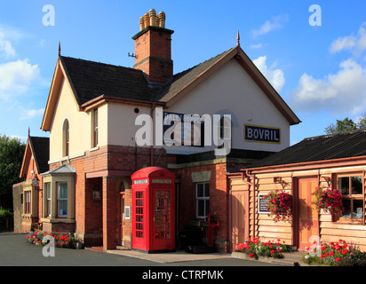 The Severn Valley Railway Station at Bewdley, Worcestershire, England, Europe Stock Photo