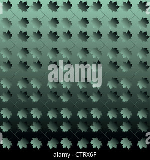 Green Leaves Seamless vector wallpaper with a white background Stock ...