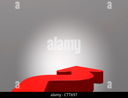 Three dimensional render of a abstract red and white cubes Stock Photo ...
