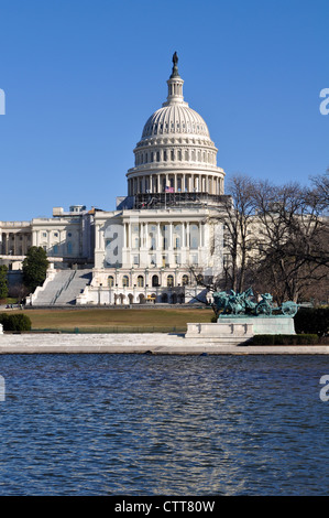 Capitol Hill Building in Washington DC Stock Photo
