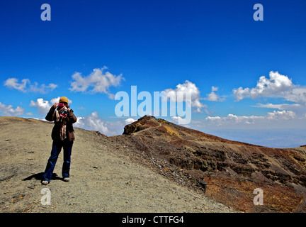 Mt. Chacaltaya, Calahuyo, Cordillera real, Bolivia, Andes, South America, (the Altiplano, high plateau near La Paz) Stock Photo