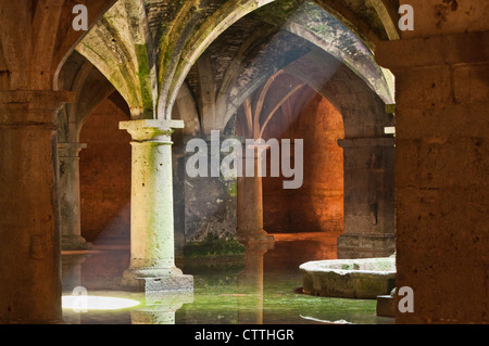 the old Portuguese water cistern in El Jadida, Morocco Stock Photo