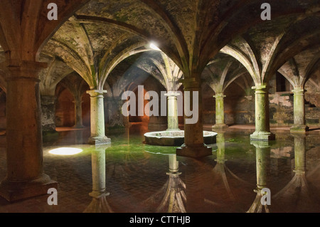 the old Portuguese water cistern in El Jadida, Morocco Stock Photo