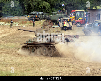 T34/85 Main Battle Tank Stock Photo