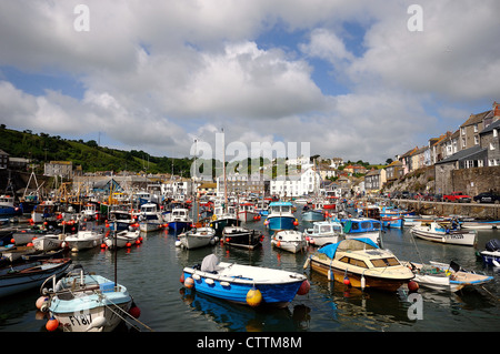 Mevagissey harbour Cornwall England Stock Photo