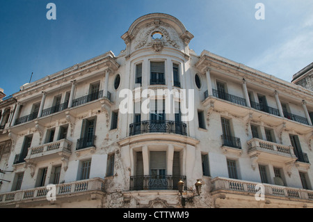 art deco architecture in Casablanca, Morocco Stock Photo