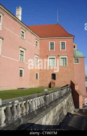 royal castle in warsaw, the eastern part of building Stock Photo