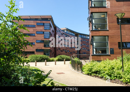 The Vale halls of residence at Birmingham University in Edgbaston Stock