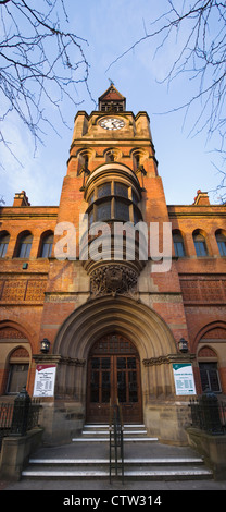 The facade of Derby Central Library and Gallery. Stock Photo