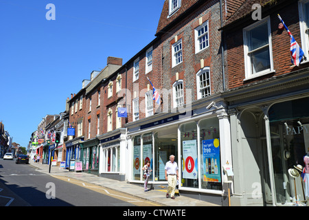 Salisbury Street Blandford Forum Dorset England Stock Photo Alamy