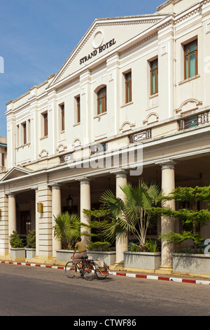 Strand Hotel, Yangon, Myanmar Stock Photo