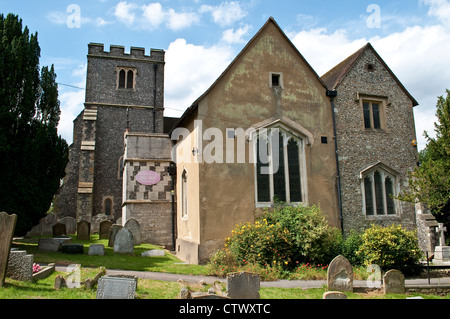 St John's church, West Wickham, Kent, England, UK Stock Photo