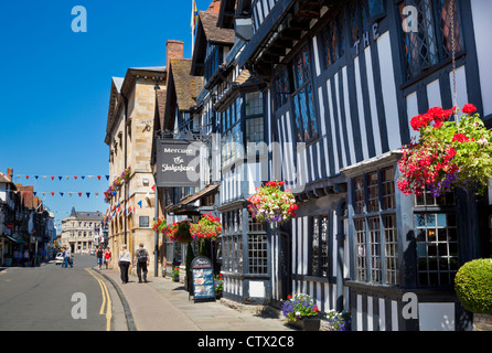 Mercure Shakespeare Hotel Chapel Street Stratford upon Avon Warwickshire England UK GB EU Europe Stock Photo