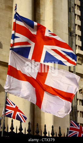 english flags. Stock Photo