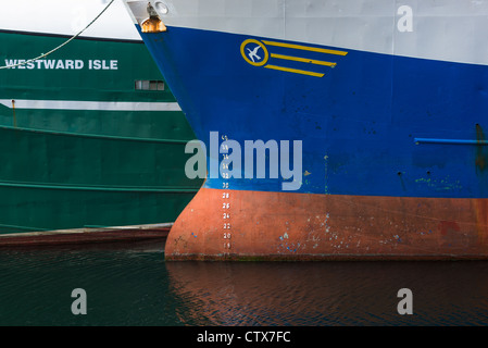 Fishing boats at dock in Killybegs, County Donegal, Republic of Ireland. Stock Photo