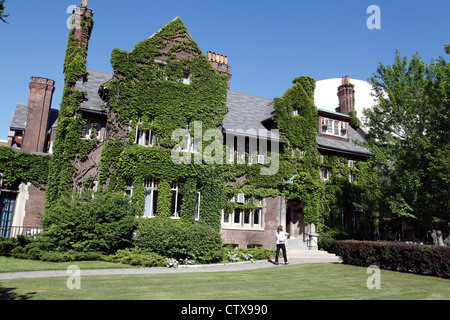 Toronto June 26 2012: University of Toronto Faculty of Law Building On Queens Park, Toronto Stock Photo