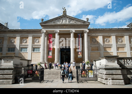 The Ashmolean Museum, Beaumont Street, Oxford, Oxfordshire, England, United Kingdom Stock Photo