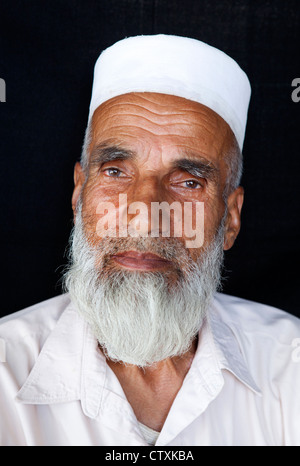 portait of civilians in Kunduz, Afghanistan Stock Photo