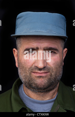Afghan police trained by Dutch military Stock Photo