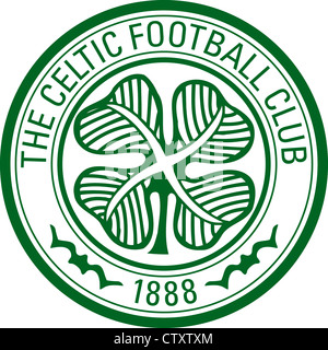 Logo of Scottish football team Celtic Glasgow. Stock Photo