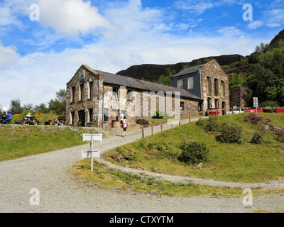 Sygun Copper Mine Welsh tourist attraction visitor centre in Snowdonia National Park near Beddgelert, Gwynedd, North Wales, UK Stock Photo