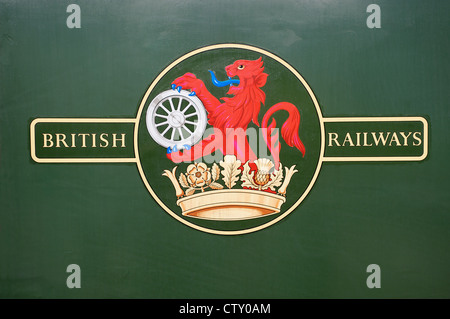 Vintage British Railways logo Stock Photo