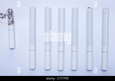 Long cigarette short cigarettes hi-res stock photography and images