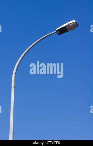 a street light with blue sky backgrounds Stock Photo