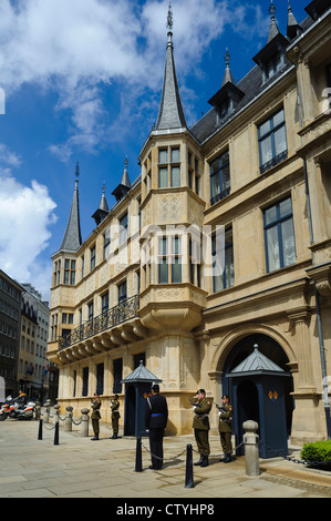 Palais Grand Ducal in the City of  Luxembourg Stock Photo