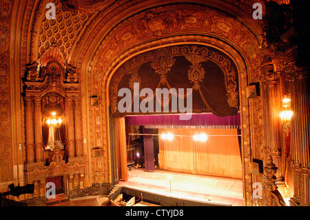 Loews movie theater lobby in Journal Square Stock Photo - Alamy