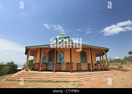 Christian church in Africa Stock Photo