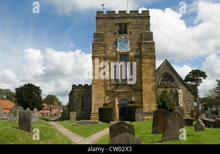 Goudhurst Kent Uk. St Marys church The Weald of Kent. 2016 2010s Uk HOMER SYKES Stock Photo