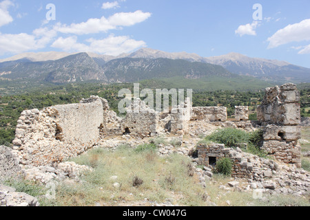 Tlos, Ancient city in Turkey Stock Photo