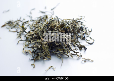 Close up of pile of tea leaves Stock Photo