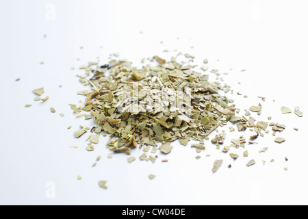 Close up of pile of tea leaves Stock Photo