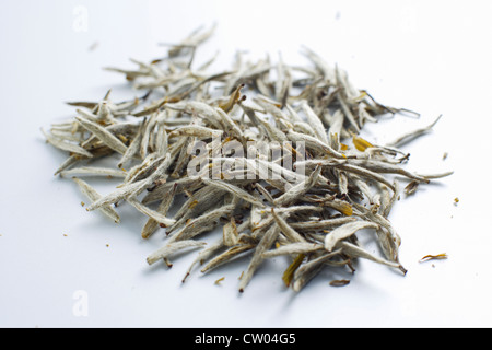 Close up of pile of tea leaves Stock Photo