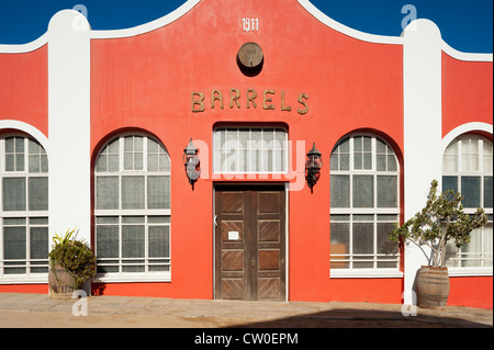 Barrels, Berg Street, Luderitz, Namibia Stock Photo