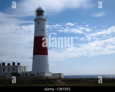 Portland Bill Lighthouse, Dorset England UK, Weymouth, seaside Stock Photo