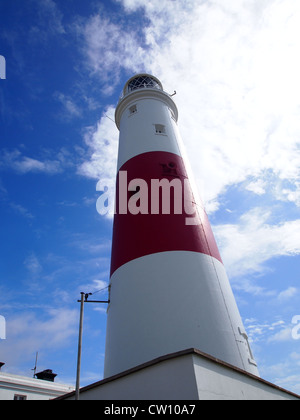 Portland Bill Lighthouse, Dorset England UK, Weymouth, seaside Stock Photo
