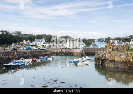 Portpatrick harbour,The Rhins, Dumfries and Galloway, Scotland Stock Photo