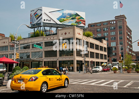 iPad Apple Store 8th Avenue W 14th Street  Meatpacking District  Manhattan New York City United States of America Stock Photo