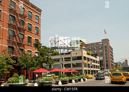 iPad Apple Store 8th Avenue W 14th Street  Meatpacking District  Manhattan New York City United States of America Stock Photo