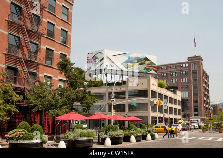 iPad Apple Store 8th Avenue W 14th Street  Meatpacking District  Manhattan New York City United States of America Stock Photo