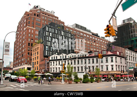 8th Avenue W 14th Street  Meatpacking District  Manhattan New York City United States of America Stock Photo