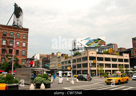 iPad Apple Store  8th Avenue W 14th Street  Meatpacking District  Manhattan New York City United States of America Stock Photo